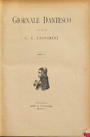 Il Giornale dantesco. 1. 1894