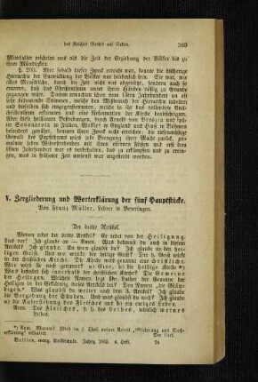 Zergliederung und Worterklärung der fünf Hauptstücke
