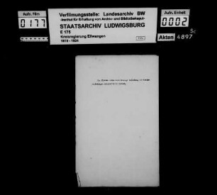 Besetzung der Oberamtsarztstelle zu Hall