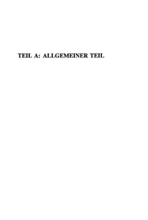 15-50, Teil A: Allgemeiner Teil