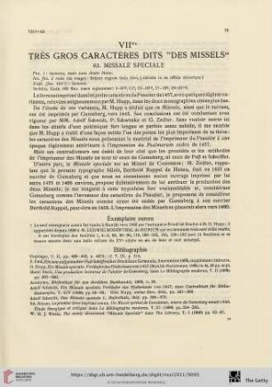 VII. Très gros charactères dits "Des missels"