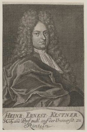 Bildnis des Heinr. Ernest Kestner