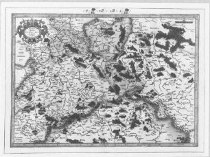 Saxoniae superioris Lusatiae Misniaque descriptio (Obersachsen, Lausitz und Meißen)
