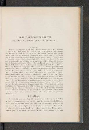 Vierunddreissigstes Capitel. Das Bad-Collodion-Trockenverfahren.