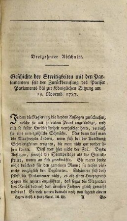 Denkwürdigkeiten der französischen Revolution in vorzüglicher Rücksicht auf Staatsrecht und Politik. 3. 1797.