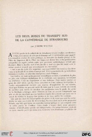 7: Les deux roses du transept sud de la cathédrale de Strasbourg