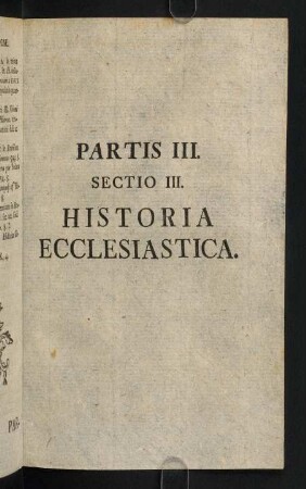 865-926, Sectio III. Historia Ecclesiastica