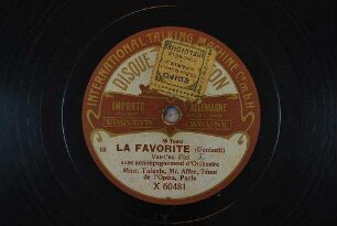 La favorite : Vas-t'en d'ici / (Donizetti)