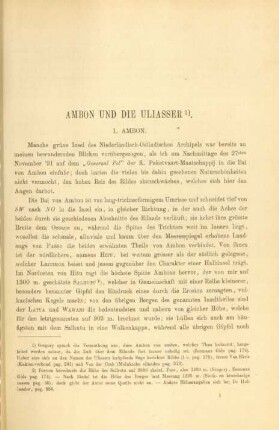Ambon und die Uliasser