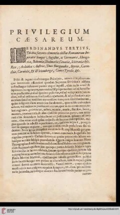 Privilegium Caesareum
