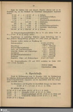 8. Sportelkasse