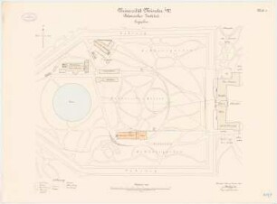 Universität Münster Botanisches Institut: Lageplan 1:625
