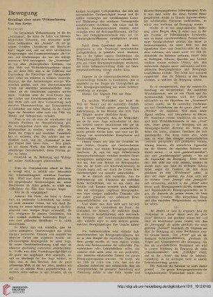 Bewegung : Grundlage einer neuen Weltanschauung, [1]