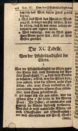 498-507, Die XC. Tabelle