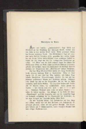 IV. Unruhen in Kais