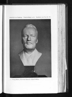 12. Georg Römer, Büste des Herrn Dr. Albert Wolffson