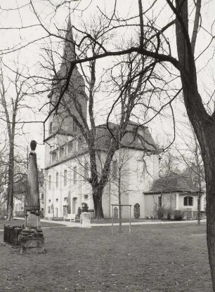 Weimar, Am Jakobskirchhof. Jakobskirche (Neubau 1713, J. Mützel)