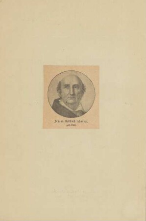 Johann Gottfried Schadow, gest. 1850