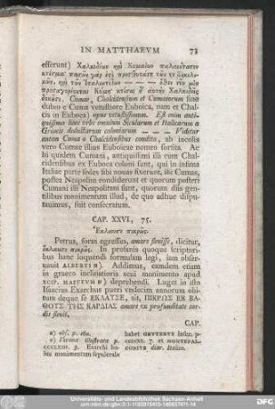 Cap. XXVI, 75.