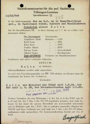 Nolte, Friedrich Albert