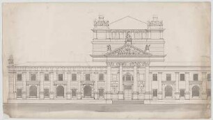Thiersch, Friedrich von; Leipzig (Sachsen); Reichsgericht - Fassade (Teilansicht)