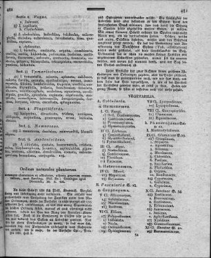 Ordines Naturales Plantarum eorumque Characteres et Affinitates adjecta generum enumeratione / auctore Fr. Th. Bartling. - Gottingae : Dieterich, 1830