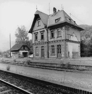 Bahnhof; Hohenstein, Am Bahnhof 4, Eisenbahn, Am Bahnhof