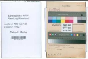 Entnazifizierung Martha Rielandt , geb. 22.09.1894 (Lehrerin)
