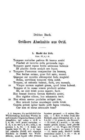 1. Macht der Zeit [ - ] 5. Freuden des Landlebens