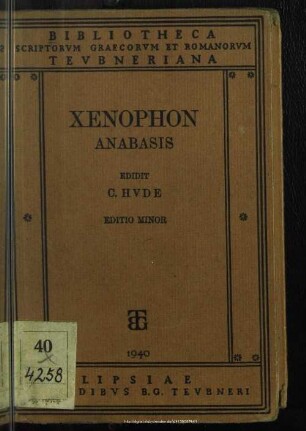 Xenophōntos Kyru anabasis