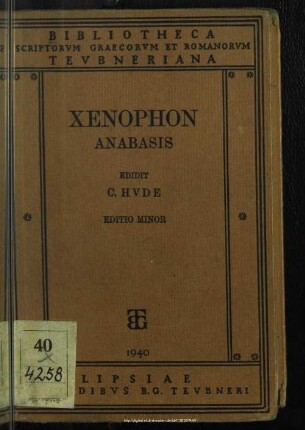 Xenophōntos Kyru anabasis
