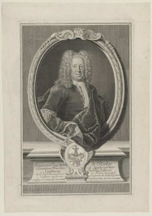 Bildnis des Ioannes Joachimus de Roeber