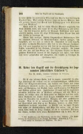 Ueber den Begriff und die Berechtigung der sogenannten sokratischen Lehrfom
