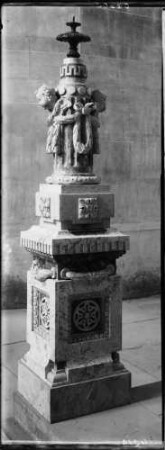 Salem Münster - Klosterkirche Maria Himmelfahrt Seitenaltar Kerzenständer