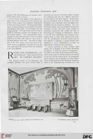 21: Round the exhibition, [4] : Austrian decorative art