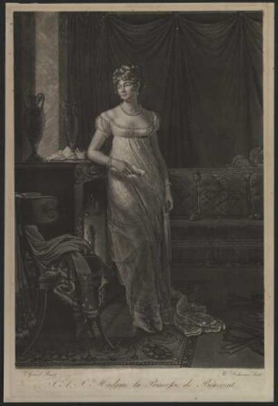 Porträt von Noëlle-Catherine de Talleyrand-Périgord, Princess de Bénévent