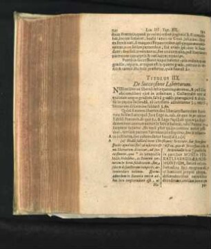 Titulus IIX. De Successione Libertorum.