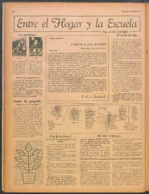 Entre el hogar y la escuela