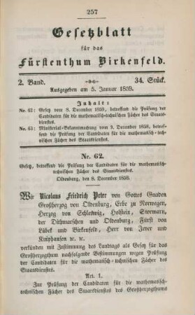 5. Januar-7. December 1859 = 34.-50. Stück