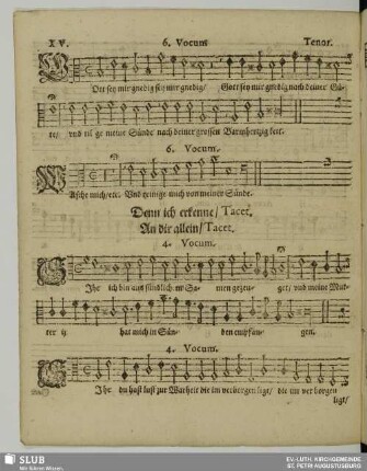 XV. Gott sei mir gnädig