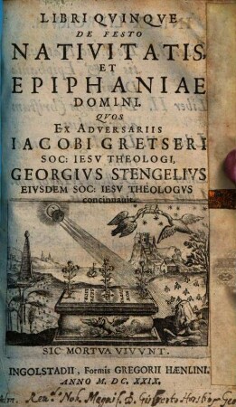 Libri Quinque De Festo Nativitatis, Et Epiphaniae Domini