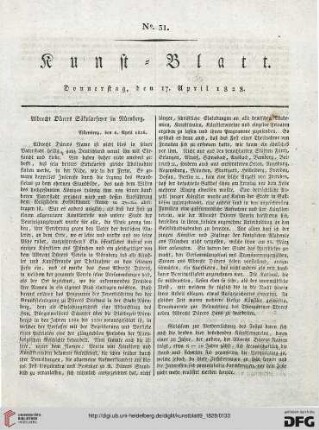 Nr. 31-40 (17. April – 19. Mai 1828)