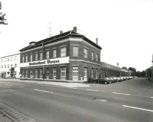 Wurzen, Dresdener Straße 59. Drahtseilwerk (um 1900)