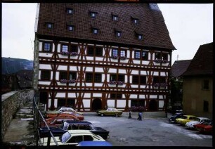 Besigheim: Rathaus, Seitenansicht