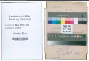 Entnazifizierung Paul Winkler , geb. 10.12.1894 (Zollsekretaer)