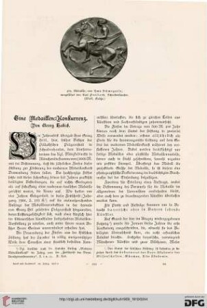 Eine Medaillen-Konkurrenz