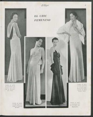El chic femenino