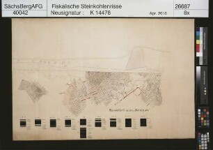 Kaisergrube, Steinkohlenbauverein, Gersdorf, Grubenbaue (mit Nachbringungen)