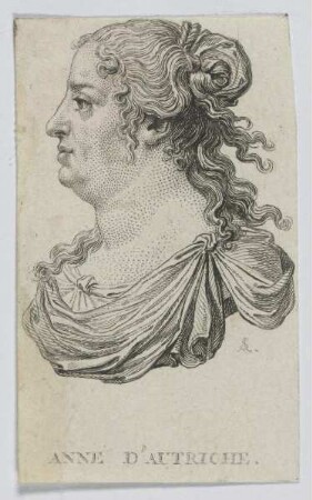 Bildnis der Anne d'Autriche, Königin von Frankreich
