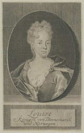 Bildnis der Louise, Königin von Dännemarck und Norwegen
